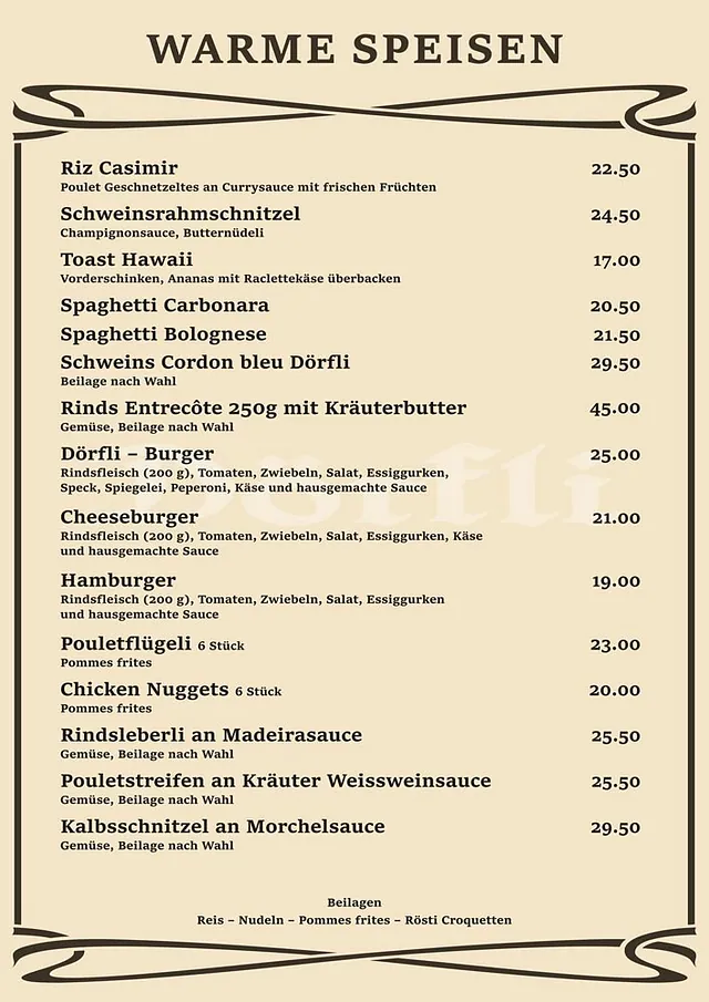 Vorspeisen